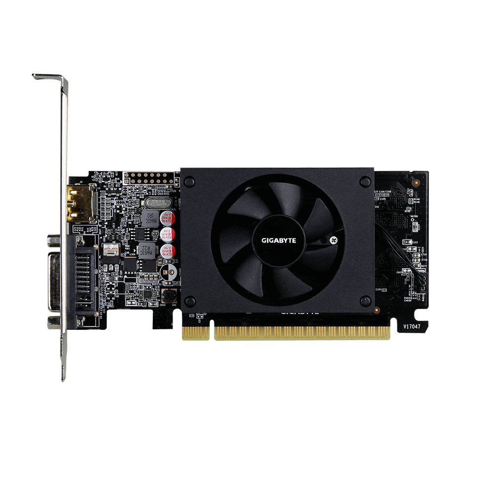 GIGABYTE 지포스 GT710 UD2 V2 D5 1GB 미니미 피씨디렉트_이미지