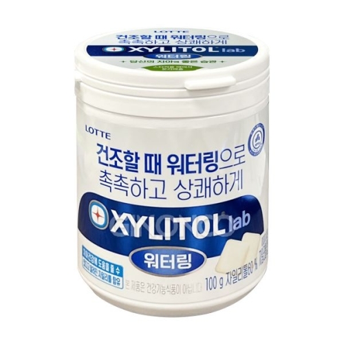 롯데제과 자일리톨 랩워터링 용기 100g (1개)_이미지