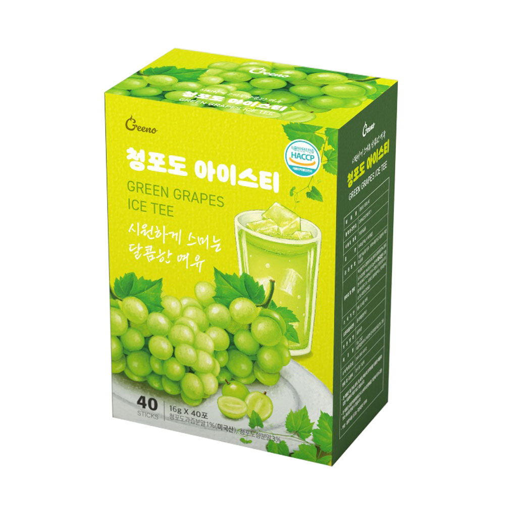 청포도 아이스티 40개입
