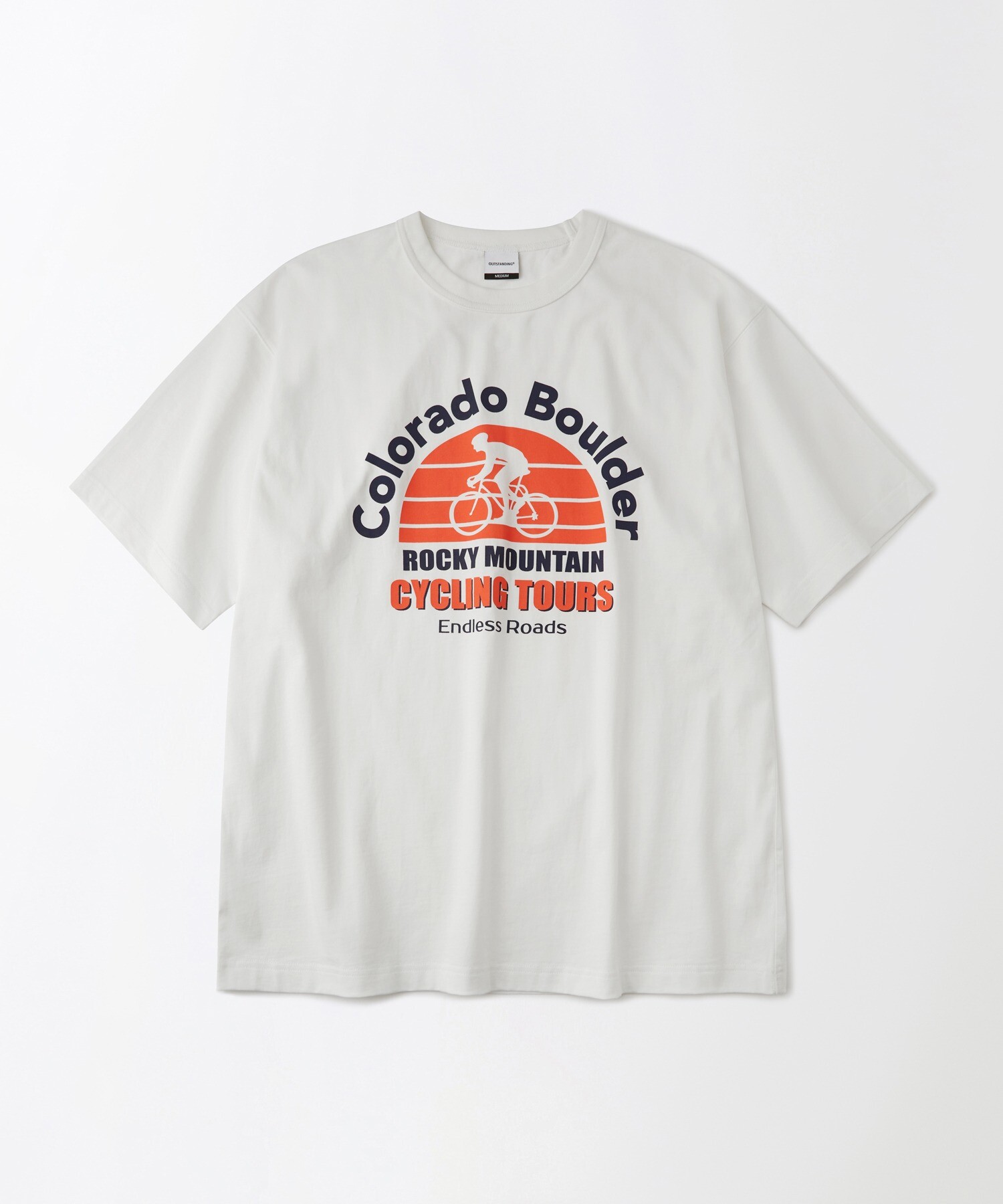 아웃스탠딩 ltgt OUTSTANDING V.S.C TEE COLORADO BOULDER _WHITE OSST14WH 310148