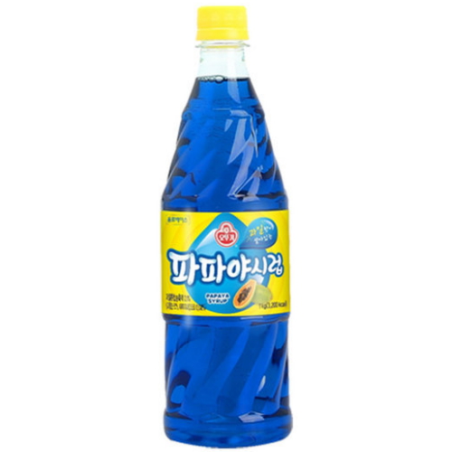 오뚜기 파파야 시럽 1kg (1개)
