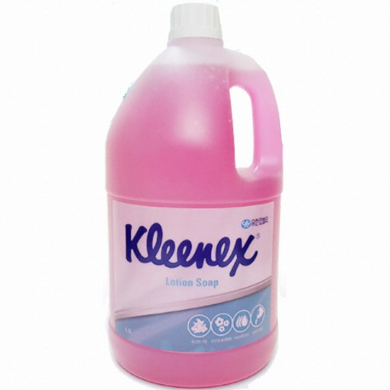크리넥스 핑크 로션 솝 4000ml (2개)_이미지