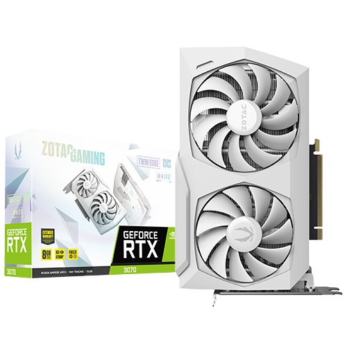 ZOTAC GAMING 지포스 RTX 3070 TWIN Edge OC D6 8GB White