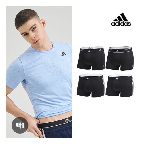 휠라언더웨어 리얼블랙에디션 드로즈 (4매)_이미지