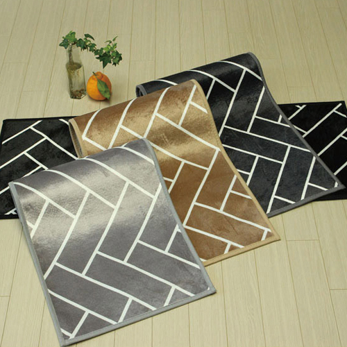 리앤데코 헤링본 주방매트+발매트 (60x40cm+110x40cm)