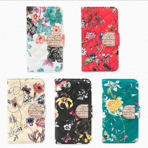 루미엘 베가 넘버6 플라워 다이아 다이어리 케이스