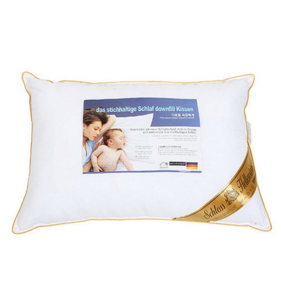 다운필 성인베개+프로텍트리스 방수 베개커버