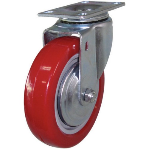 캐스터 5인치 회전 우레탄 바퀴