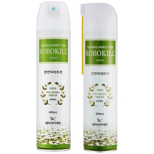 로보킬 600ml + 대롱형 600ml