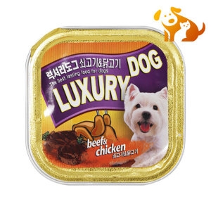 마쯔리 럭셔리독 소고기&닭고기 100g (24개)