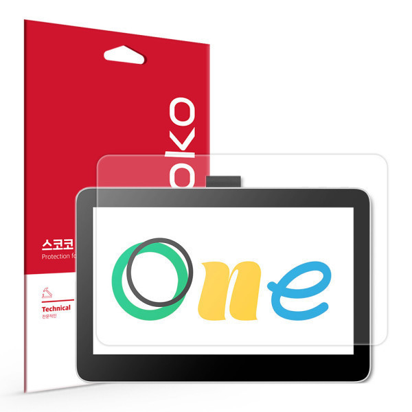 SKOKO 와콤 원 펜 13 DTH134 액정보호필름 (올레포빅)_이미지