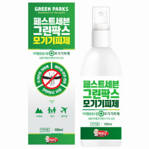 페스트세븐 ㅤ그린팍스 모기기피제 100ml (1개)_이미지