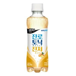 하이트진로 진로 토닉워터 진저에일 제로 300ml (24개)
