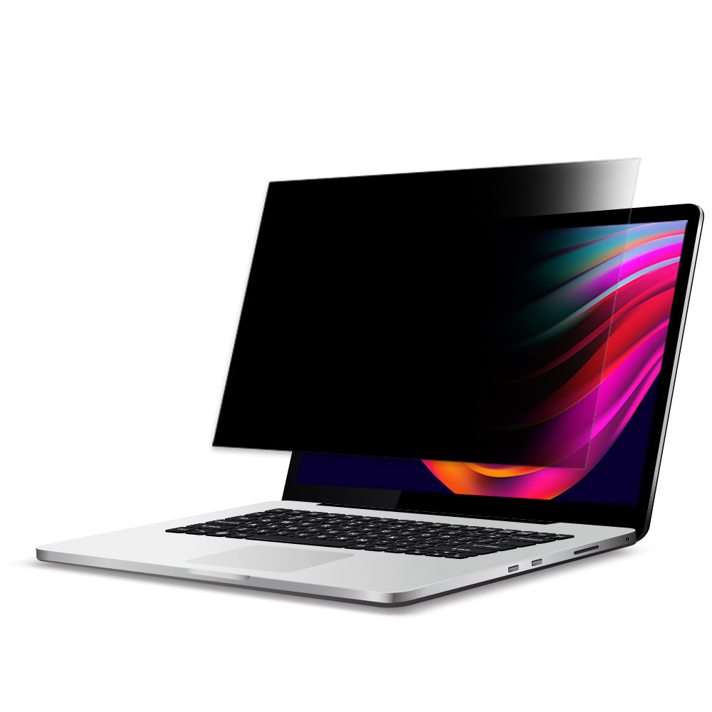 지클릭커 휴 쉴드 PET 정보보호 부착식 노트북 보안필름 (14.1인치)_이미지