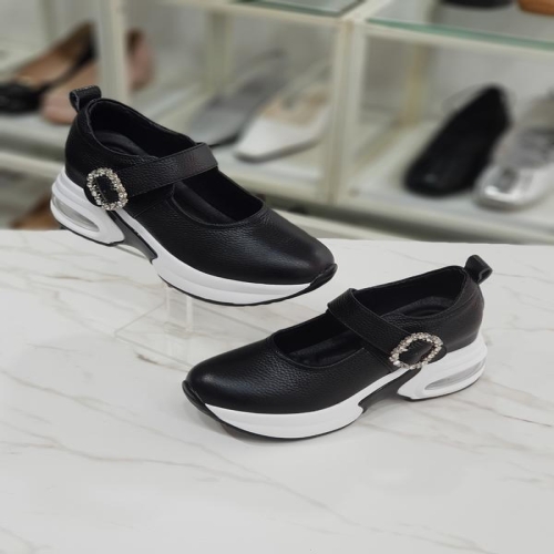 한슈 세이브존07 가죽 메리제인 슬립온6cm HS66p561nt