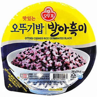 오뚜기 맛있는 오뚜기<b>밥</b> 발아흑미 <b>210g</b>