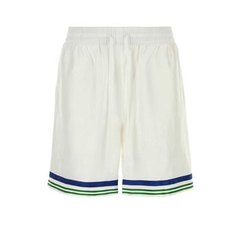 테니스 마스코트 화이트 스트레이트 팬츠 145149288