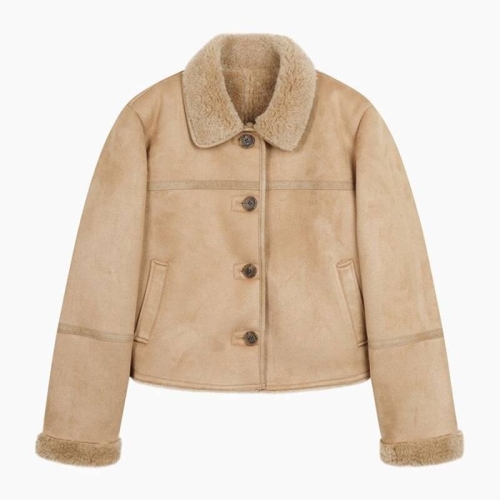SISLEY 스웨이드 시어링 배색 페이크 레더 점퍼SALE40561CA이미지입니다. 누르면 해당 게시물로 새창이동합니다.
