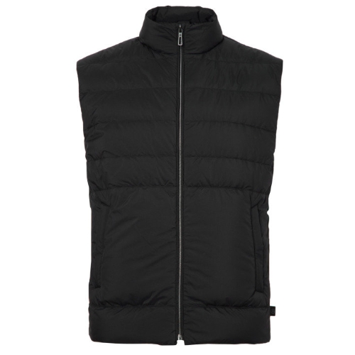 LF 닥스골프 소재배색 구스다운 집업베스트 DGJU3D700BK