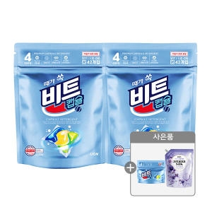 캡슐세제 42개입, 2개 + 증정 5개입, 1개 + 증정 포린스 바이올렛 섬유유연제, 2.1L, 1개