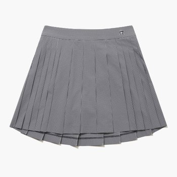 먼싱웨어 깅엄 서커 플리츠 스커트 MR222LSK44