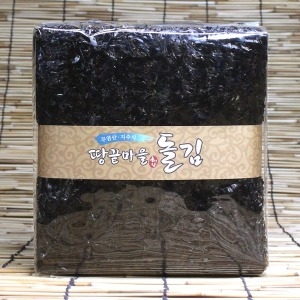 지주식 돌김 화입  /100장/땅끝마을 생산자 직판