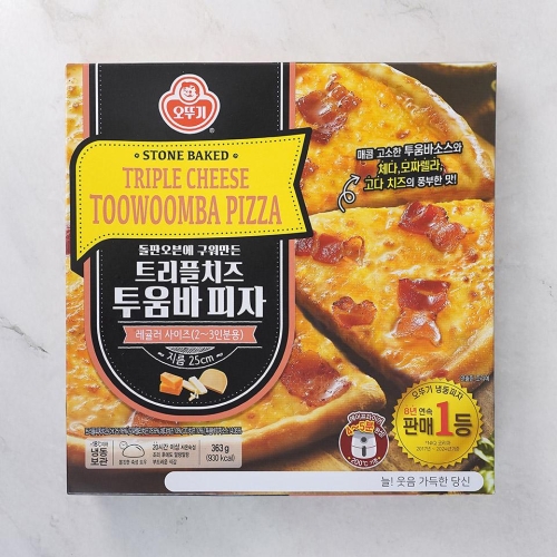오뚜기 트리플치즈 투움바 피자 363g (1개)_이미지