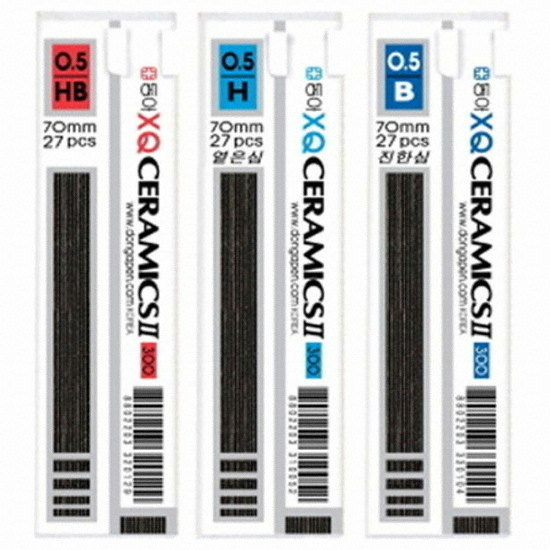 동아 300 XQ 세라믹2 샤프심 0.5mm (1개)