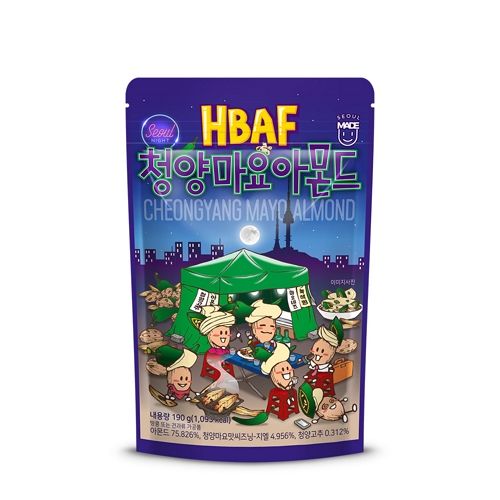 HBAF 청양마요 아몬드 190g