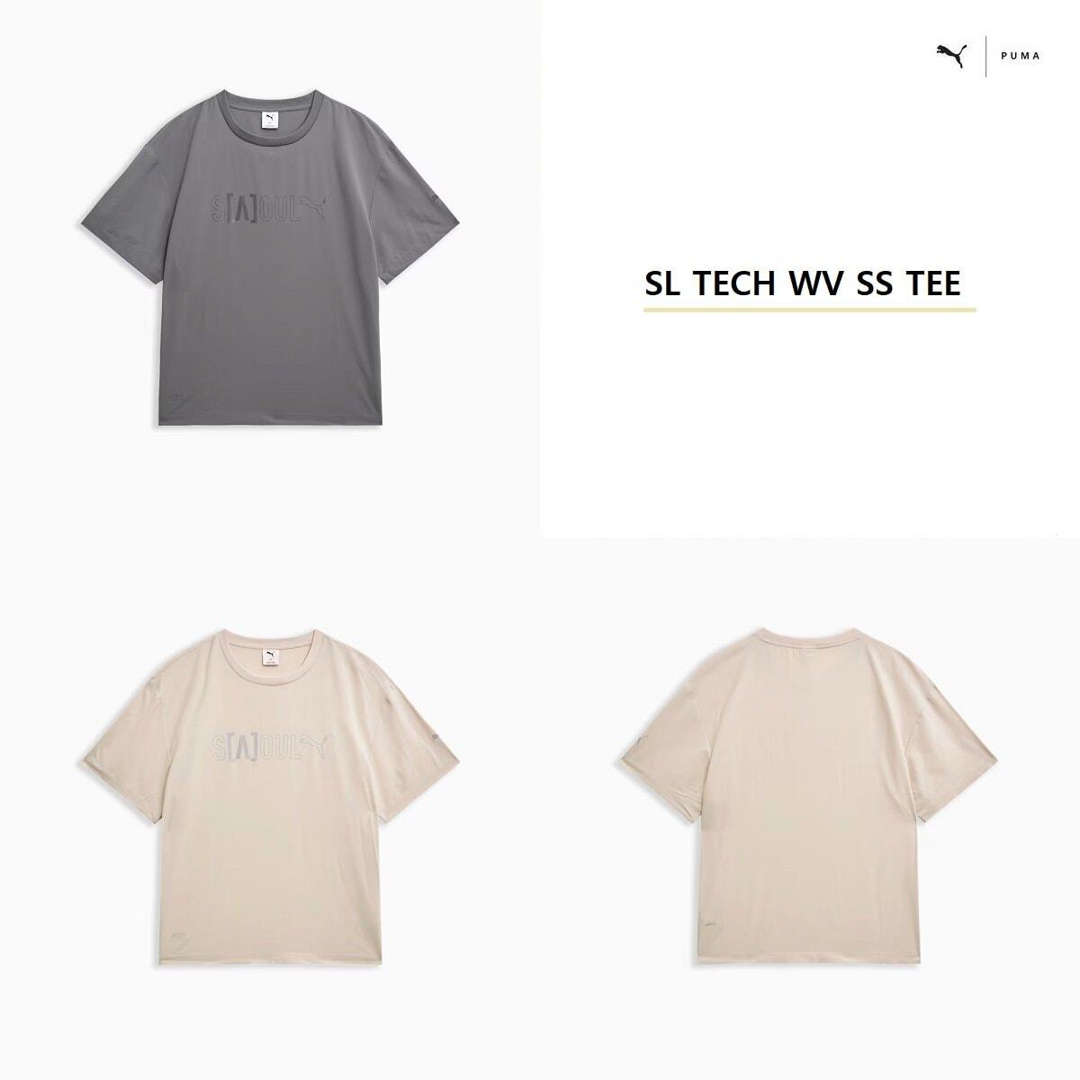 푸마 서울테크 우븐 숏슬리브 티 638316 15 82 SL TECH WV SS TEE 긴팔 일반티셔츠 1000833158542_이미지