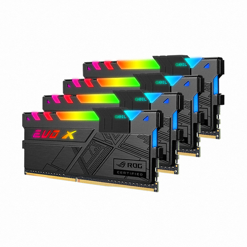 GeIL DDR4-3200 CL16 EVO X II ROG RGB 패키지 (32GB(8Gx4))_이미지