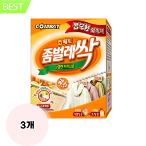 컴배트 프리미엄 좀벌레싹 서랍용 8p + 옷장용 4p 천연오렌지향 방충제 3개 (1개)_이미지