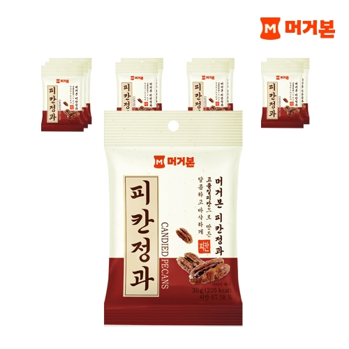 머거본 피칸정과 30g (10개)_이미지