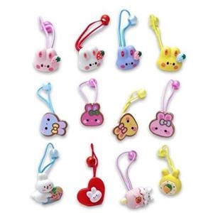 셀러허브 패션 JHQSXIP4_51IE 캐릭터 깜찍이 큐티 방울 머리끈 20개세트