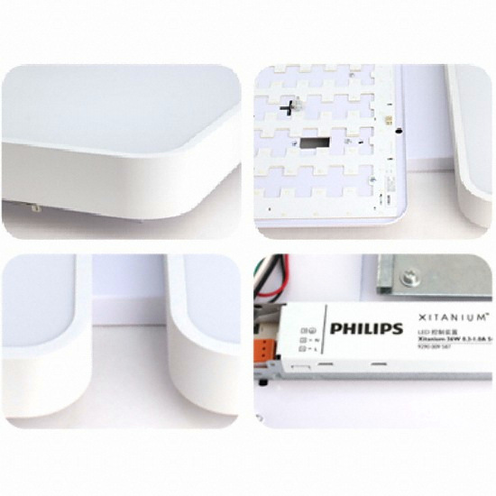 �ʸ��� LED �����̾� ���簢 ��� 36W