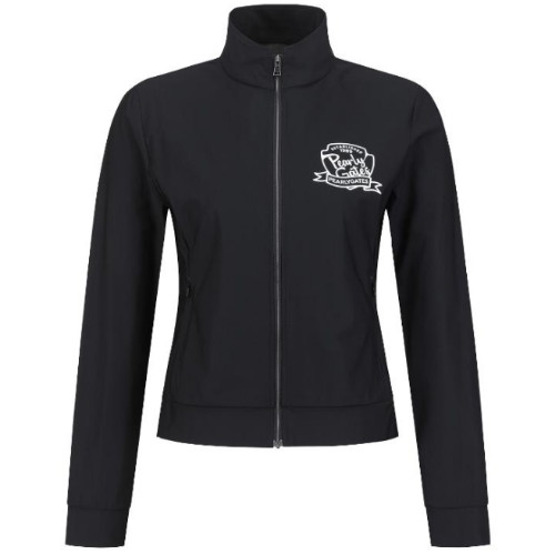 파리게이츠 넥 후면 블록 슬림 집업 티셔츠 522D1TS952