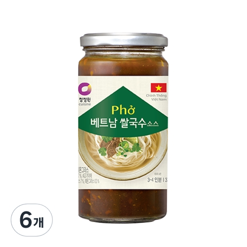 베트남 쌀국수 소스 370g 6개