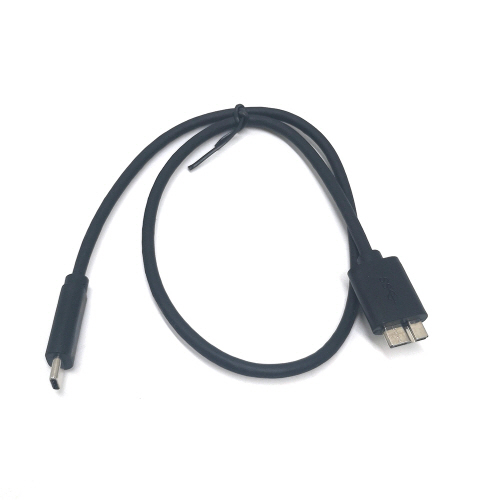 조이쿨 USB 3.0 Type C to 마이크로 B 변환 케이블 (0.5m)_이미지