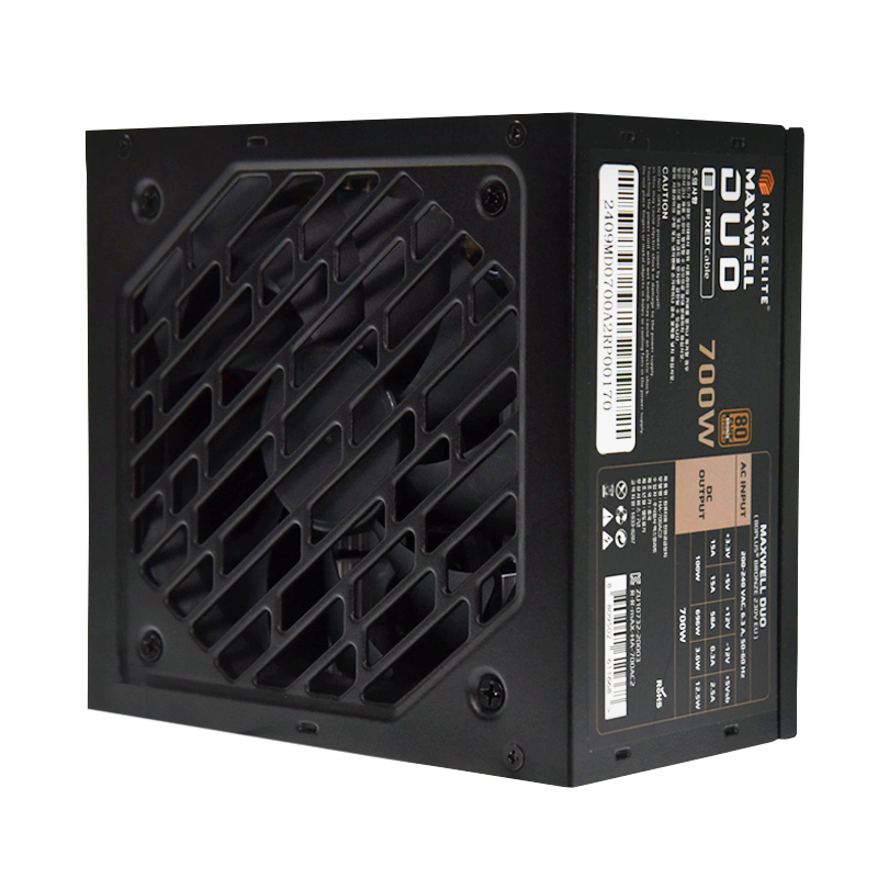 맥스엘리트 MAXWELL DUO 700W 80PLUS브론즈 PCIE5 플랫_이미지