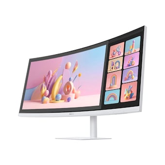 알파스캔 3824QW <b>울트라</b><b>와이드</b> WQHD+ IPS USB-C 화이트 높낮이 HDR