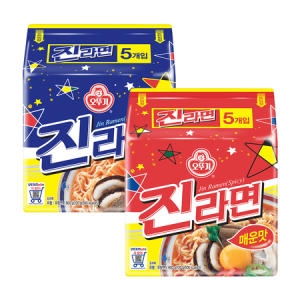 오뚜기 진라면 매운맛 10개 + 진라면 순한맛 10개_이미지