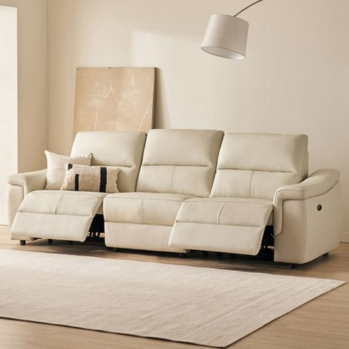 삼익가구 오스번 프리미엄 천연가죽 리클라이너 4인용_이미지