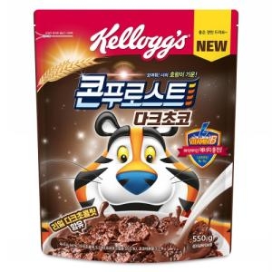 켈로그 콘푸로스트 다크초코 550g (1개)