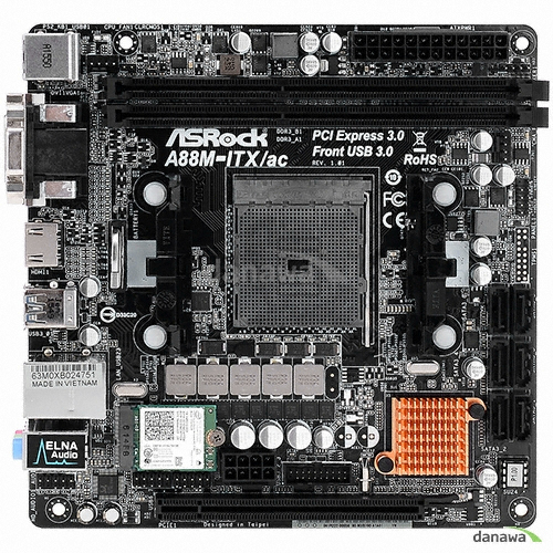 ASRock A88M-ITX/ac 디앤디컴