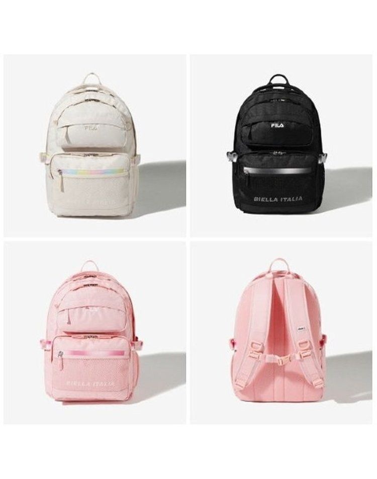 휠라키즈 휠라윙크 그라데이션 백팩 FK3BPF55003X 입학 선물 학생 가방