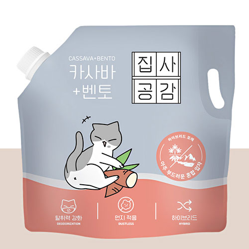 집사공감 카사바모래 4.53L (3개)_이미지