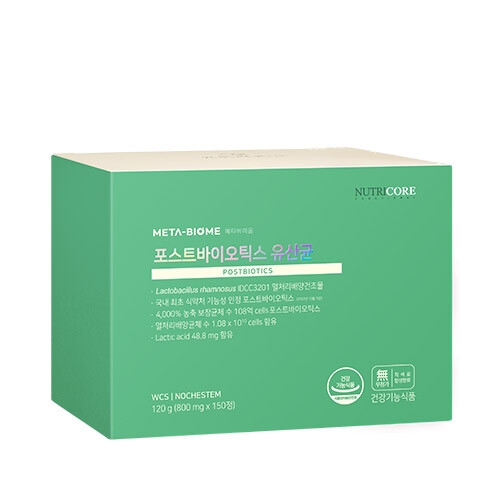 뉴트리코어 포스트바이오틱스 유산균 800mg 30정 (5개)_이미지