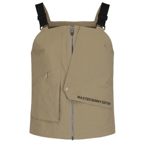 마스터바니에디션 로고 플랩 밴딩 버클 베스트 421D1JV209 (BG, 베이지)_이미지