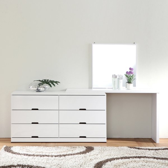 우아미가구 아엘 수납 화장대 1200_이미지