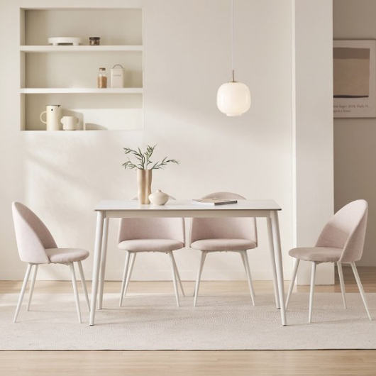 삼익가구 루티스 포세린 세라믹 식탁 1200 (의자4개)_이미지